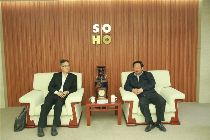 王正喜、周勇會(huì)見(jiàn)昆山花橋經(jīng)濟(jì)開(kāi)發(fā)區(qū)黨工委副書(shū)記、管委會(huì)副主任沈華飛