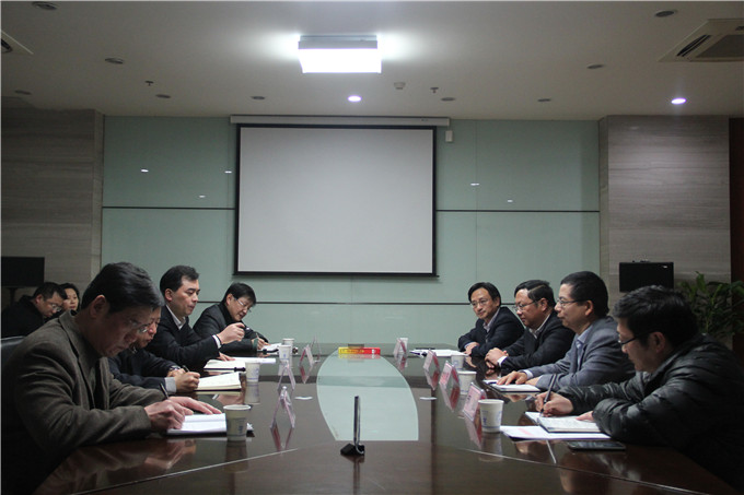 王正喜董事長等領(lǐng)導參加建設集團黨委擴大會