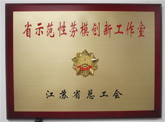 蘇豪股份賈仲偉同志被授予“省示范性勞模工作室”榮譽(yù)