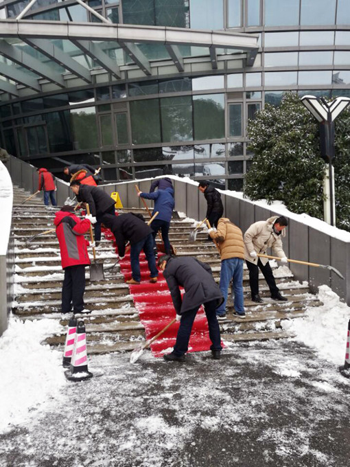 除雪保暢——蘇豪控股集團(tuán)在行動