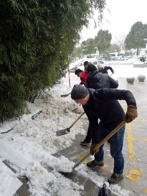 除雪保暢——蘇豪控股集團(tuán)在行動